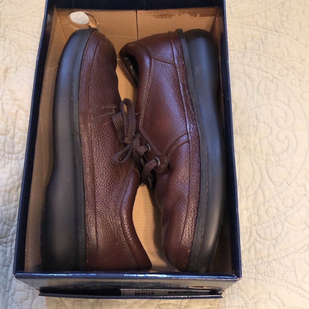 Propet Men’s Wide Leather Shoes, Sz 11 1/2 XX (5E)